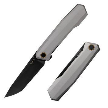 Ніж складаний туристичний Ruike P166-AК, (9.2 см) 14C28N / Aluminum сірий P166-AK фото