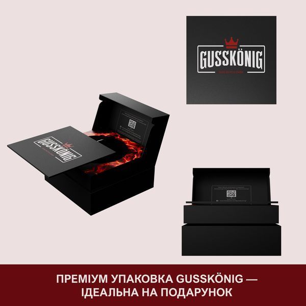 Чавунна пательня WOK Gussk&ouml;nig 36 см + очищувач 171858 фото