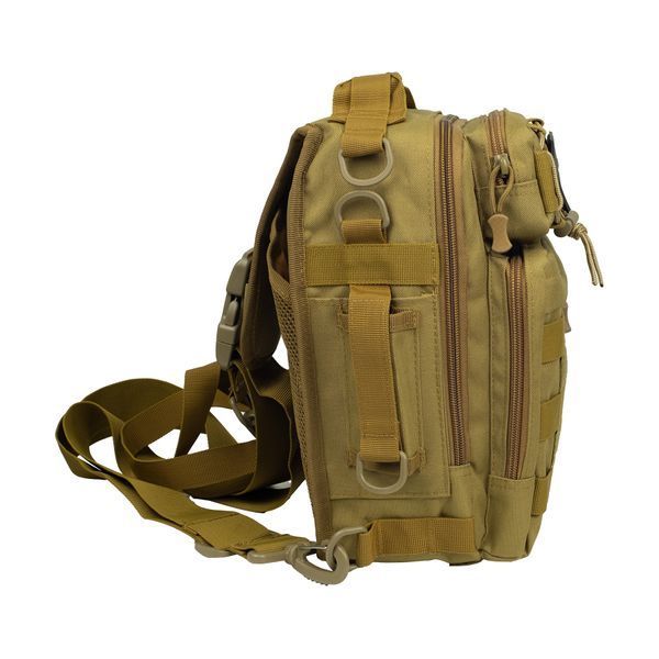 Сумка через плече Tribe Sling Pack 6,5 L T-IE-0003, coyote T-IE-0003-coyote фото
