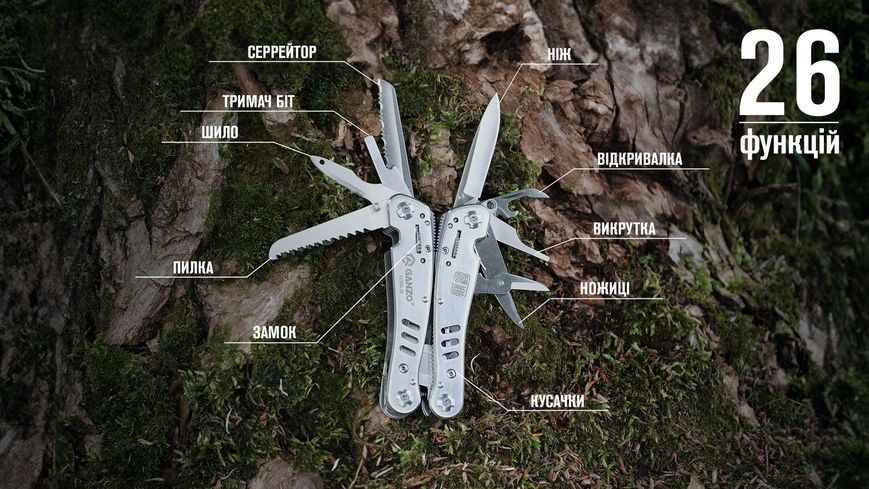 Мультитул Multi Tool Ganzo G302-H G302-H фото