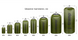 Гермомішок TRAMP PVC Diamond Ripstop 70л UTRA-209, Оливковий UTRA-209-olive фото 3