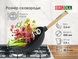Сковорода чавунна з дерев`яною ручкою та чавунною кришкою WOK 2,8 л W26HP-1 фото 8