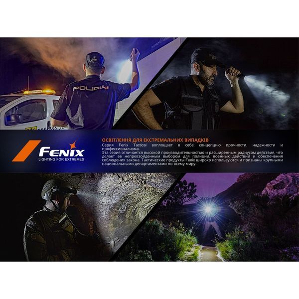 Ліхтар ручний Fenix SW05R-UV LED чорний SW05R-UVL фото