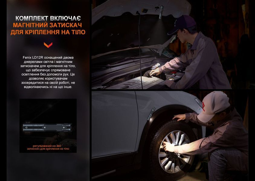 Ліхтар ручний Fenix LD12R LD12R фото
